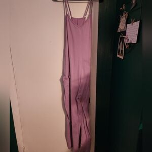 Lavender Sleeveless Jumpsuit Maternity